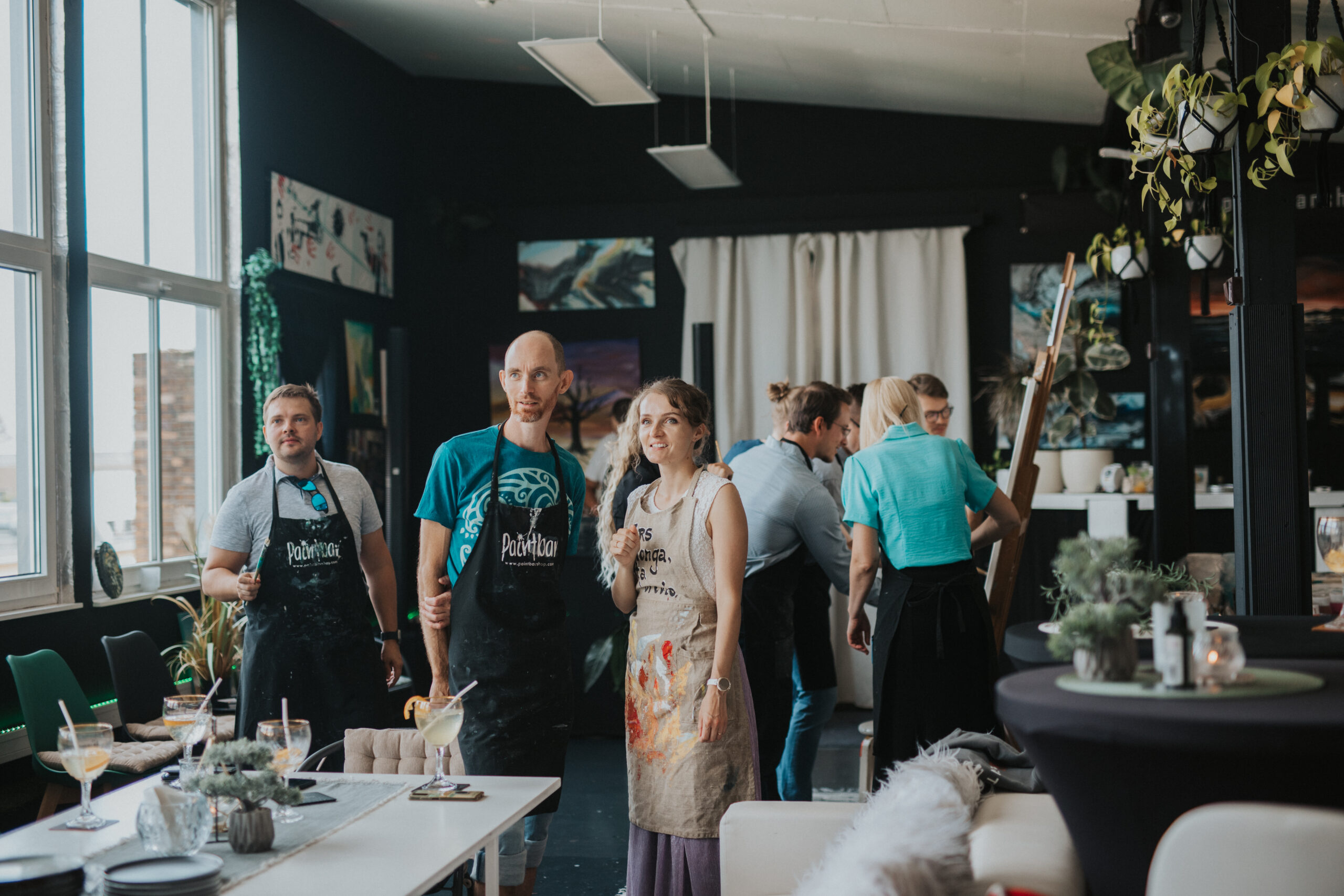 Galeriide Öö vol 17 - avatud uksed, struktuurmaali töötuba, pidu - Image 5